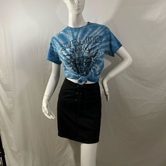 𝅺SUBLIME T-Shirt "Classic Sun" Blue Tie Dye - Picture 8 of 10
